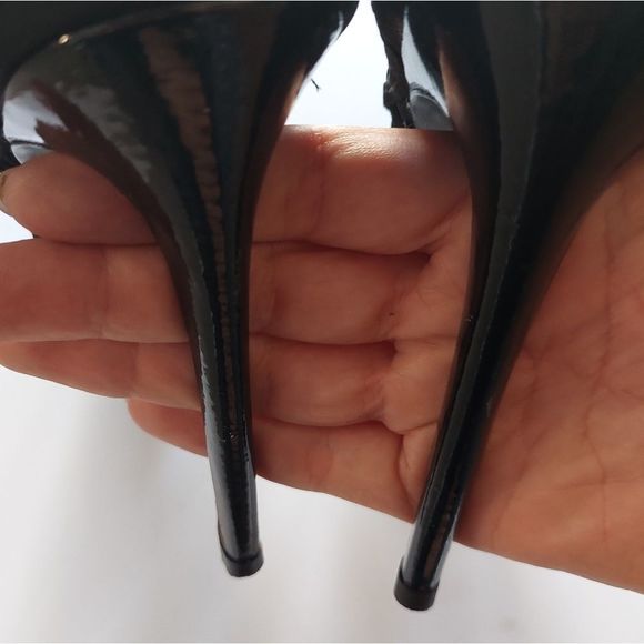 SCHUTZ Caged Suede Close Toe Pumps - Picture 10 of 14